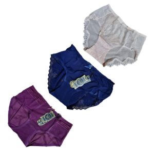 Pack of 3 Casual Soft Net Penty