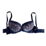 Printed Silk Paded Bra