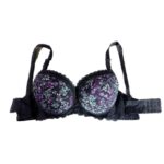 Printed Silk Paded Bra