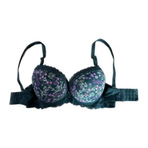 Printed Silk Paded Bra