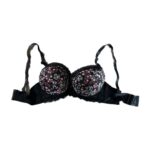 Printed Silk Paded Bra